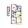グラースヴィラ 2LDKの間取り