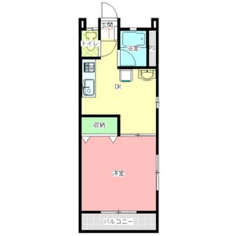間取図 コーポ金沢Ａ棟