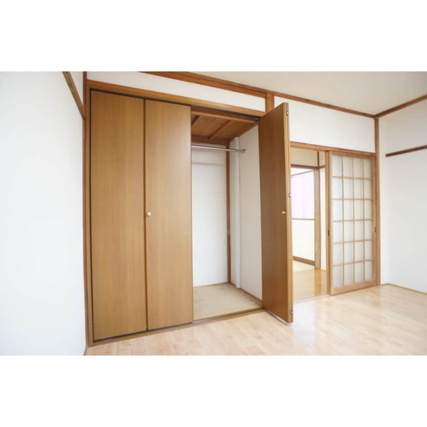 しっかりとした収納を配置 コーポ金沢Ａ棟