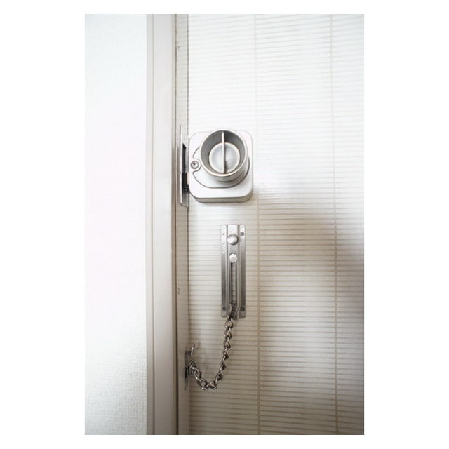 二重でロックが可能 錦ハイツＡ棟