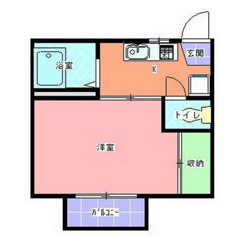 間取図 錦ハイツＢ棟