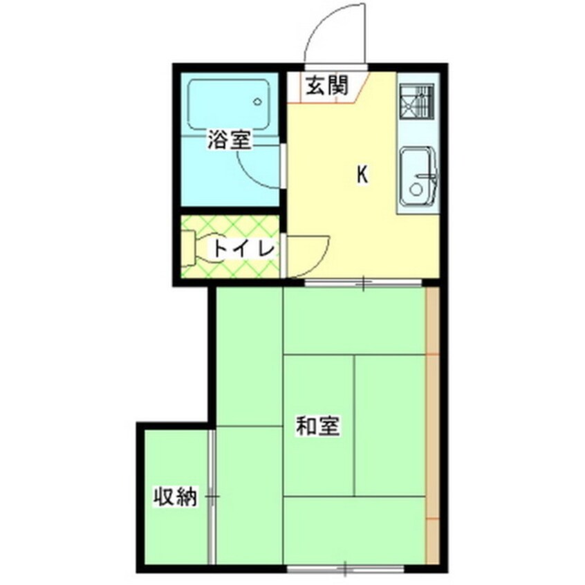 間取図 荒井第一アパート