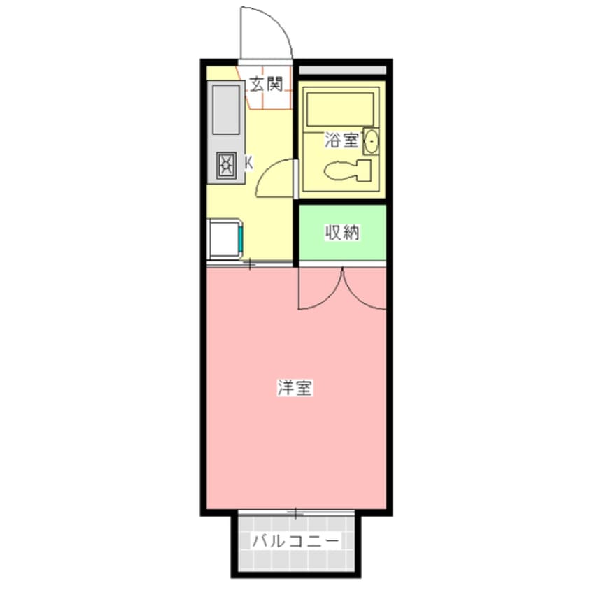 間取図 シャトレつかさＢ棟