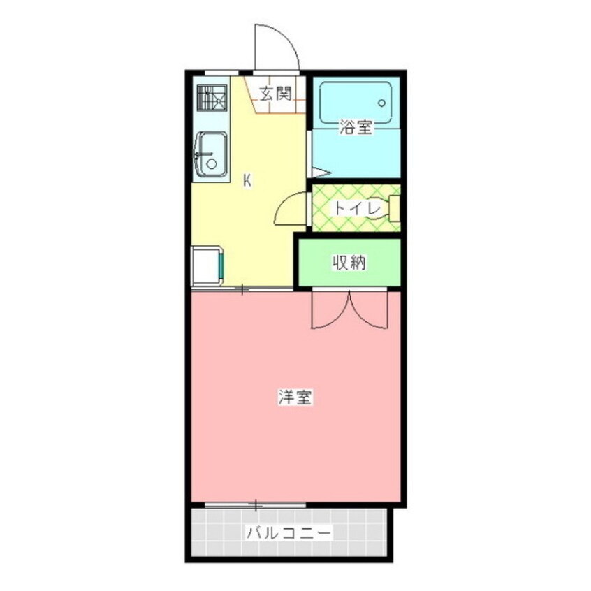 間取図 グリーンハイツ