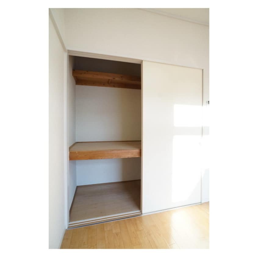 シンプルで使いやすいクローゼッ あけぼのコーポＡ棟