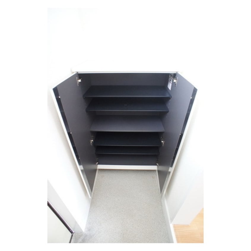 玄関がキレイに片付きますね あけぼのコーポＡ棟