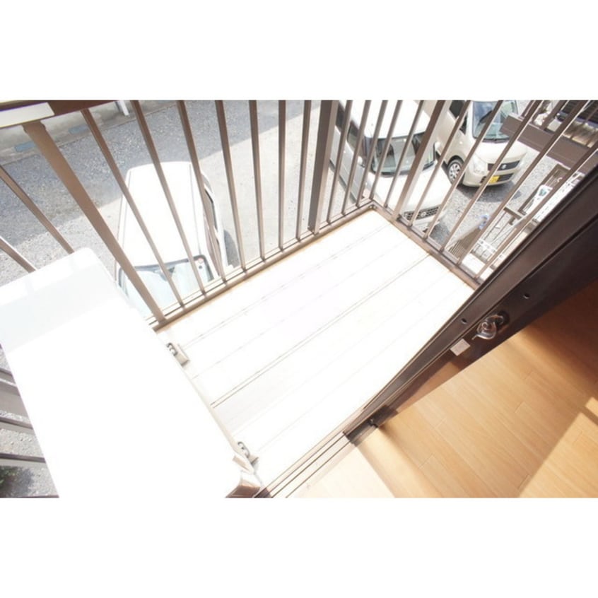 使いやすいバルコニー あけぼのコーポＡ棟