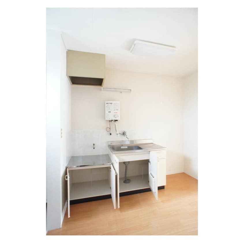 調理器具もしっかり収納 あけぼのコーポＡ棟