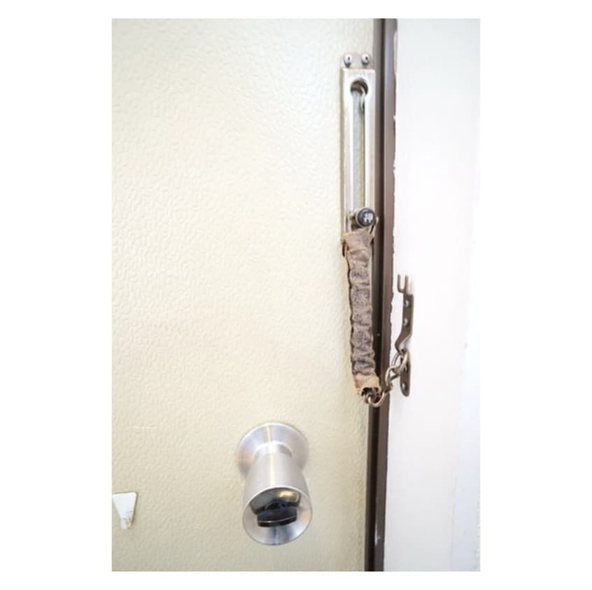 ドアチェーン完備 あけぼのコーポＡ棟