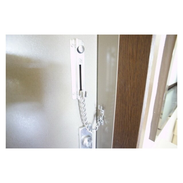 ドアチェーン付きで安心 グリーンヒルハイツＢ棟