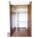 仕切りのついた活用しやすい収納 グリーンヒルハイツＣ棟