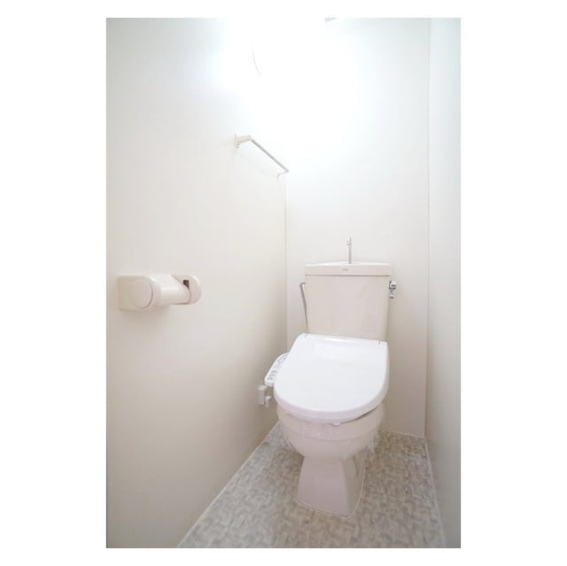 ウォシュレット完備になりました スズキハイツＢ棟