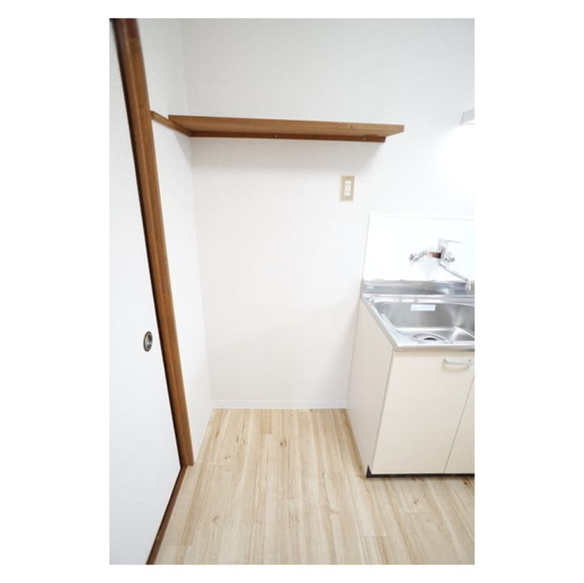 冷蔵庫置き場となります スズキハイツＢ棟