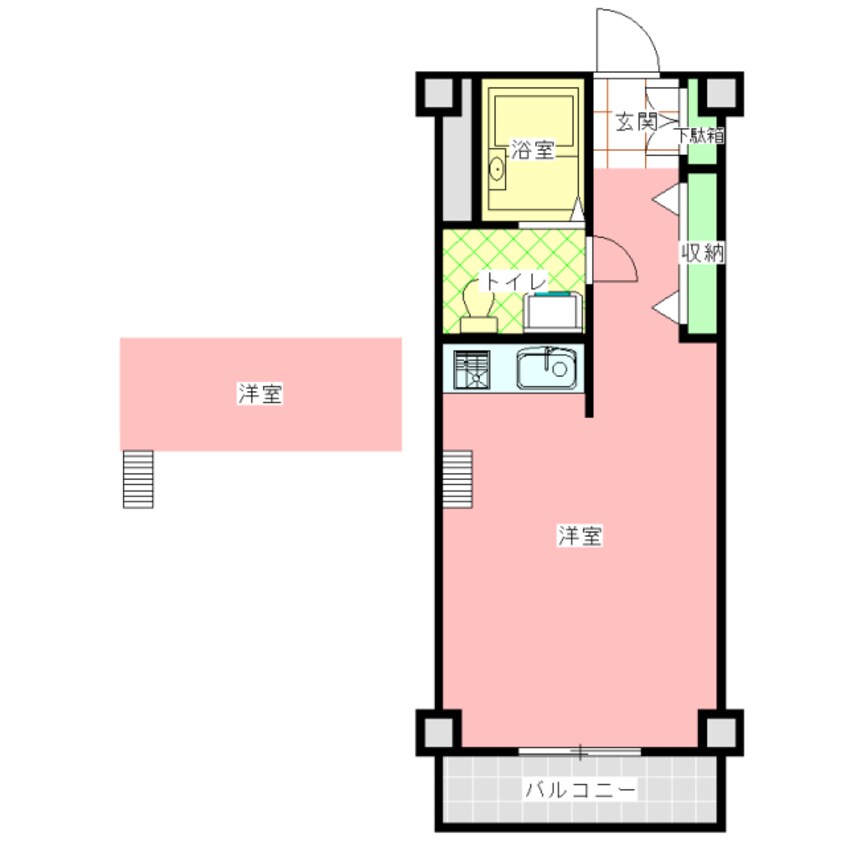間取図 ＮＡＹＵＫＩアパートメント