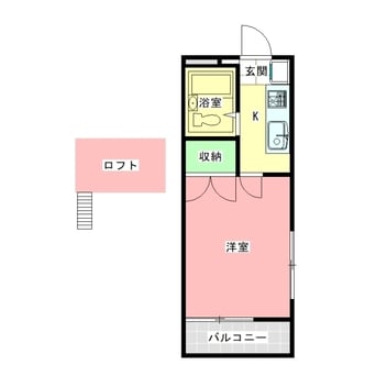 間取図 佐川ハイツＢ棟