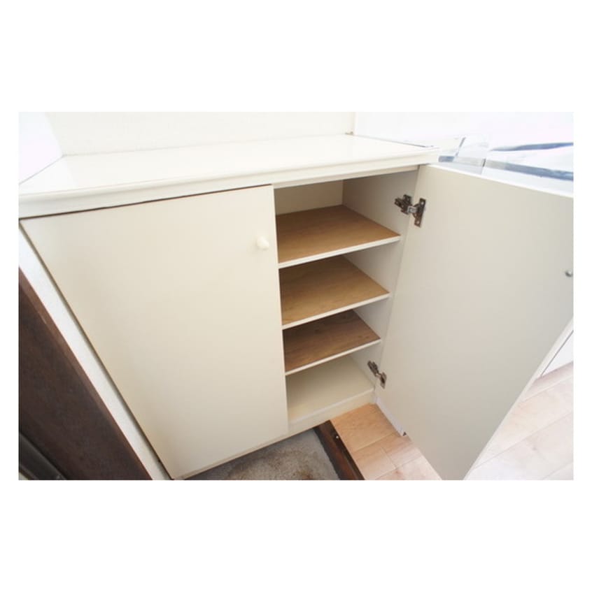 玄関がキレイに片付きますね パークハイツ秀Ｂ棟