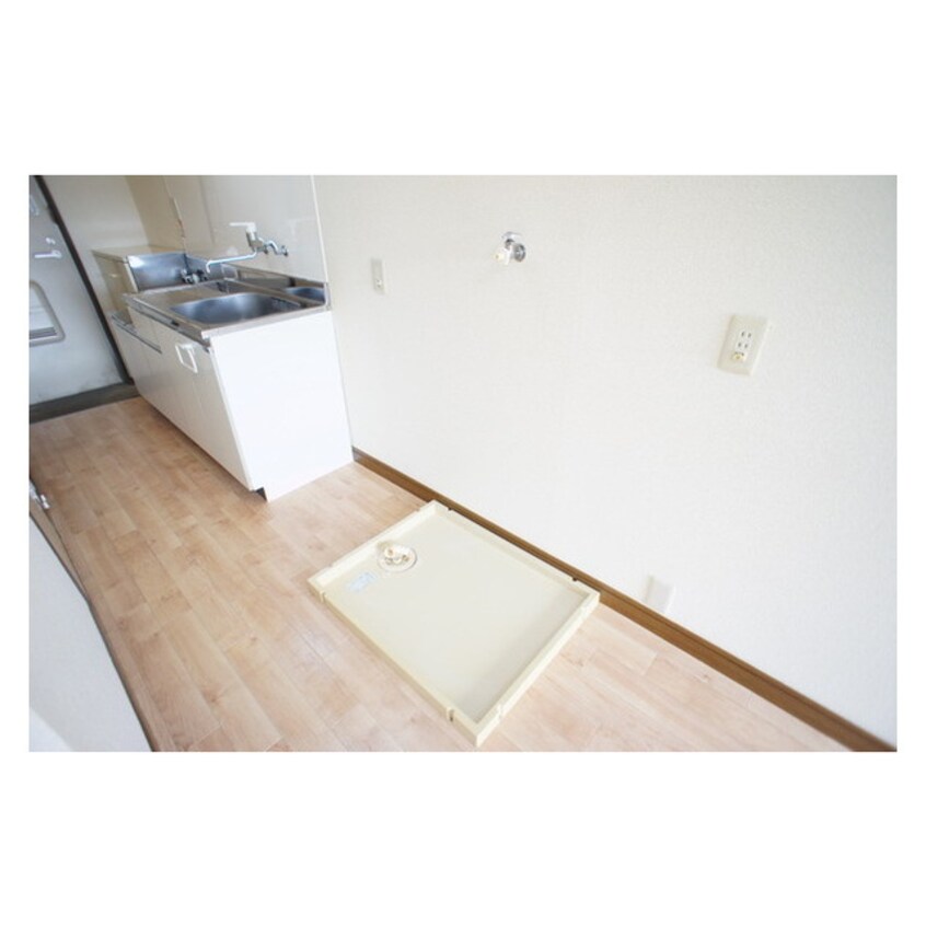 洗濯機置き場です パークハイツ秀Ｂ棟