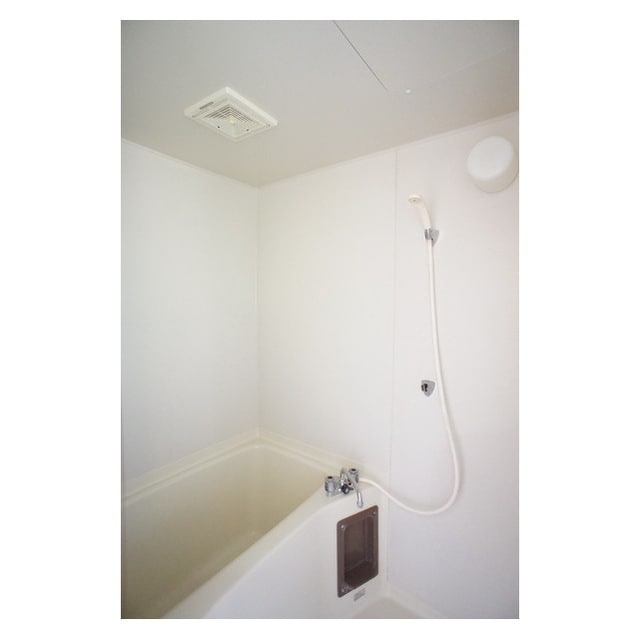 清潔感のあるバスルーム あけぼのコーポＤ棟