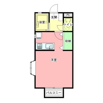 間取図 コーポ金沢Ｃ棟