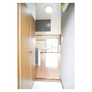 玄関から続くキッチンスペース さくらコーポ９３