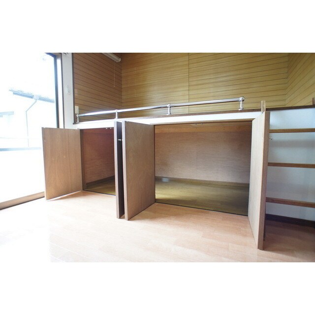 シッカリとした収納を配置 さくらコーポ９３