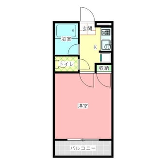 間取図 コーポナカムラ