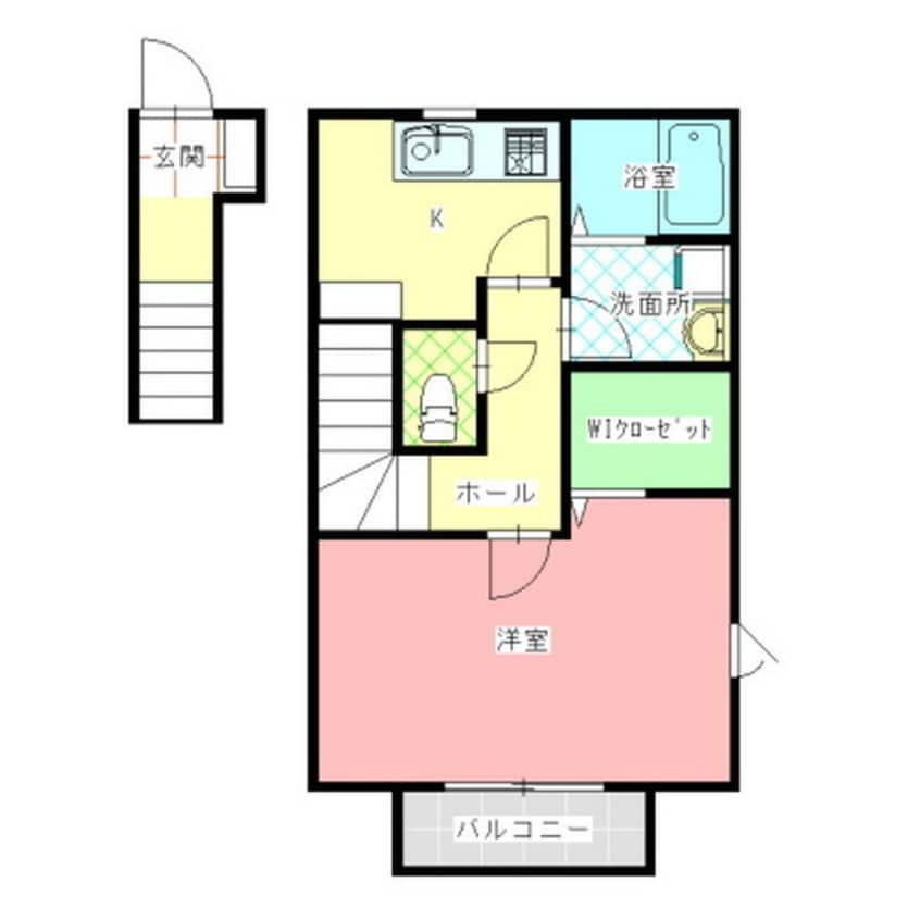 間取図 Ｉｌ　Ｒｉｓｏ