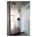 玄関から続くキッチンスペース プレアージュⅡ