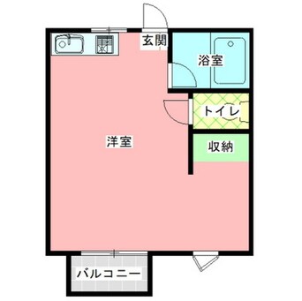 間取図 ドミール美里
