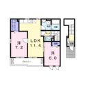 ベルフォーの間取図