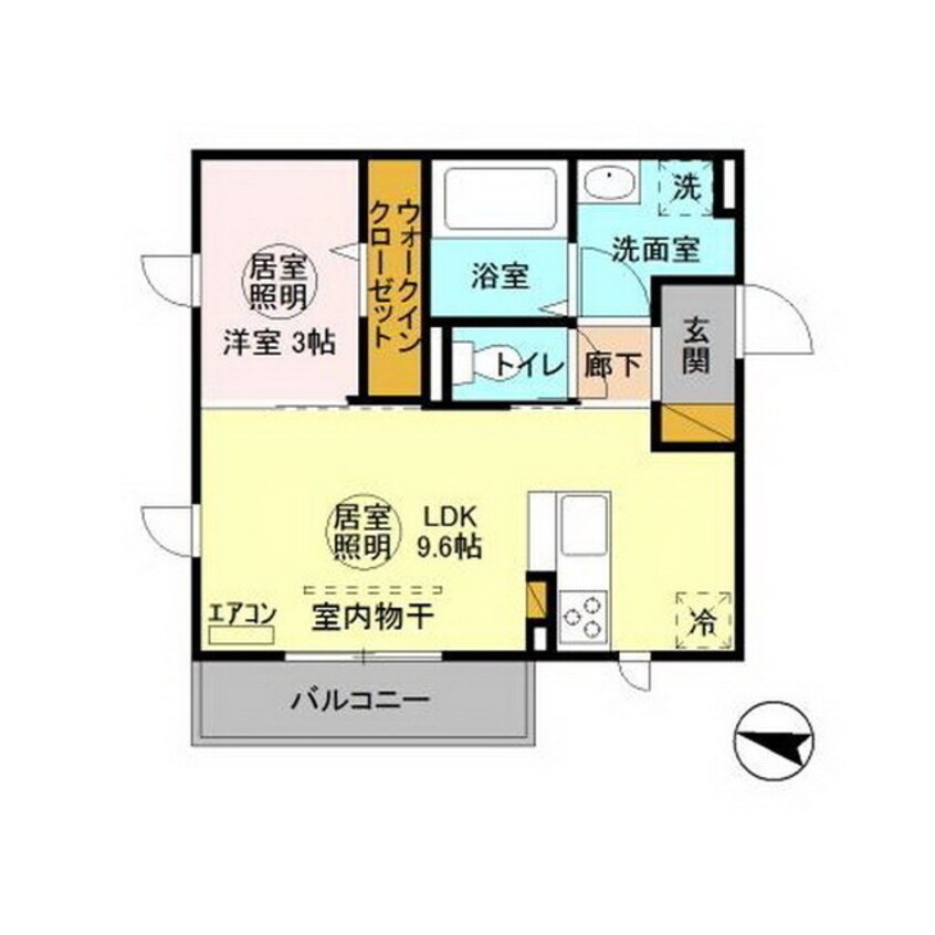 間取図 Royal　Park　HIMEKO　J