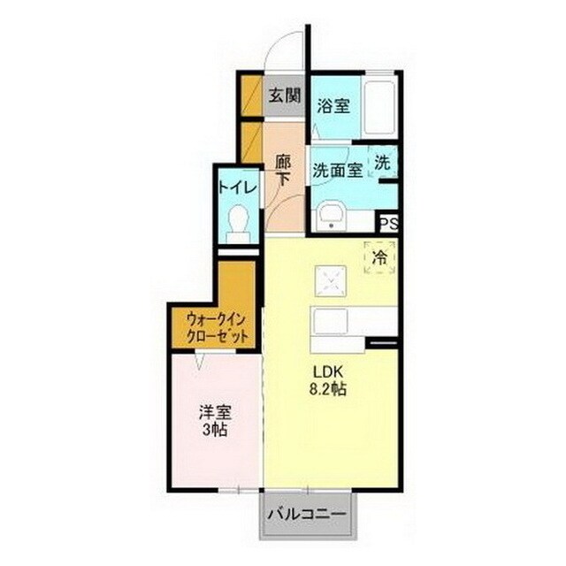 間取り図 リッツハウスＥ－ＡＫＡＴＳＵＫＡ