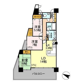 間取図 プレミスト見川