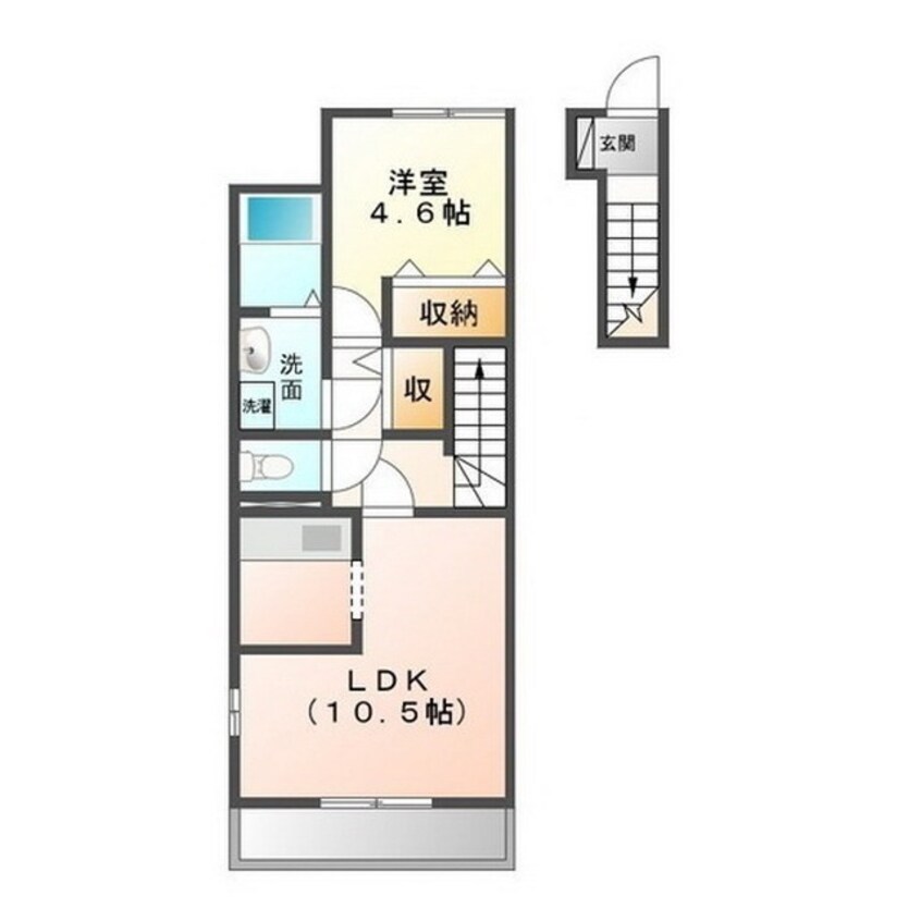 間取図 Ｙ’ｓ　ｓｑｕａｒｅ９３(ワイズスクエア９３)