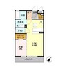パークドプランタン　Ａ 1LDKの間取り