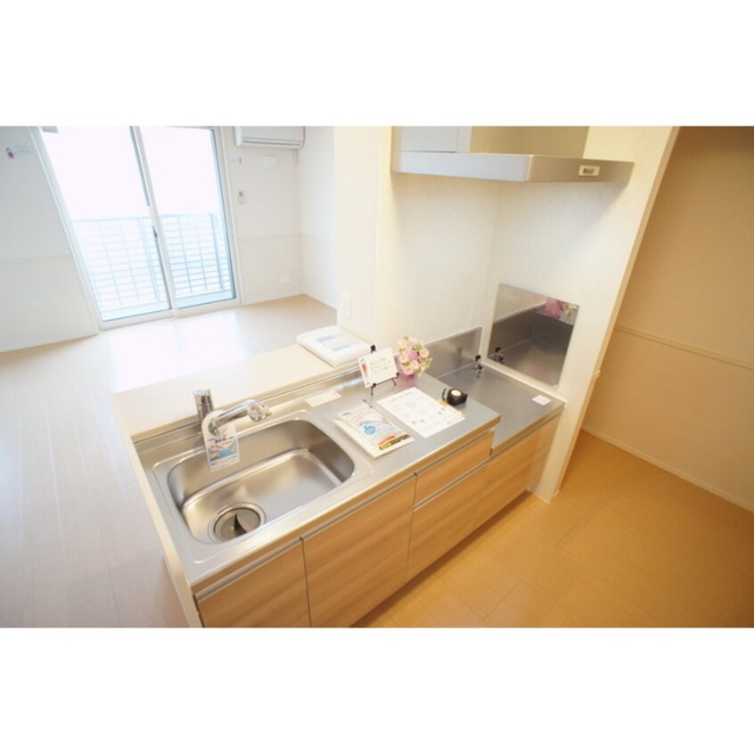 リビングを見渡せる対面キッチン カーサＲ・Ｔ　Ａ