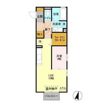 間取図 リヴェール見和