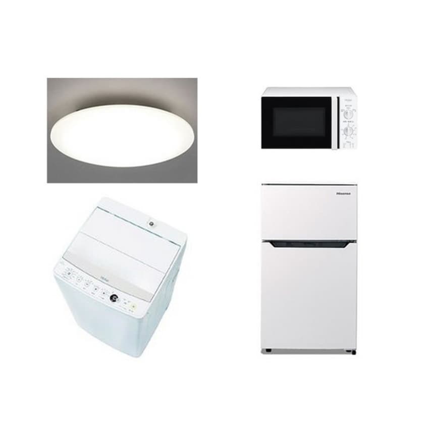 充実の家電４点 栄興ハイツＡ棟