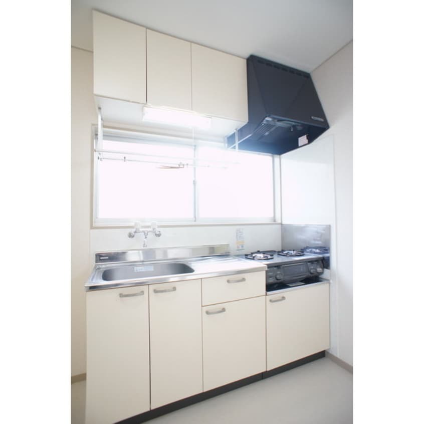 充実のキッチンセット 栄興ハイツＡ棟