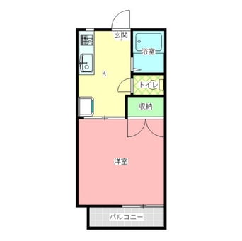 間取図 ＫコーポＣ棟