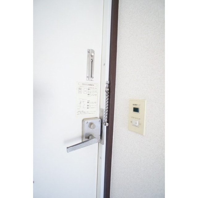 チェーンロックも完備 梅原コーポ