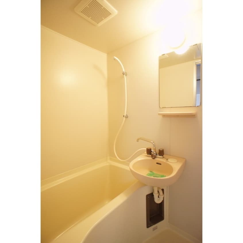 大きめのバスタブです メゾンド鶴