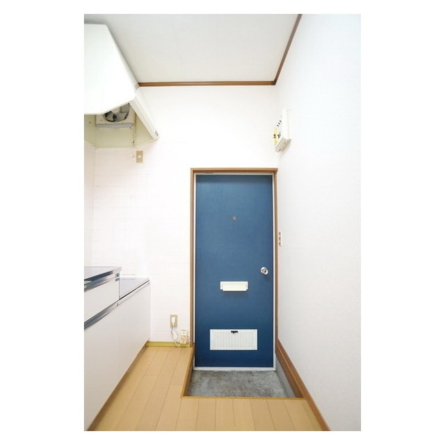 お掃除のしやすい玄関 コーポ文京