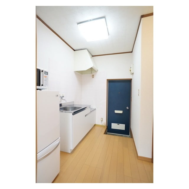 無駄なく機能的なキッチンスペー コーポ文京