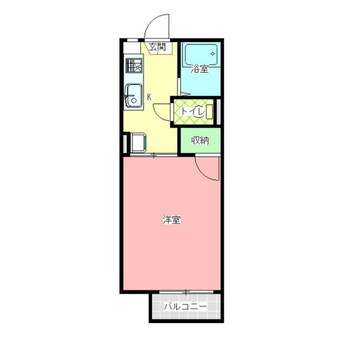 間取図 ルミエールＡ棟