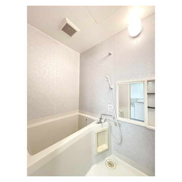 便利な洗面鏡や収納棚付き☆ ルミエールＡ棟