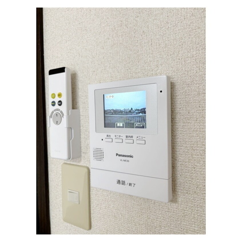 不意の来客にも安心ですね ルミエールＡ棟