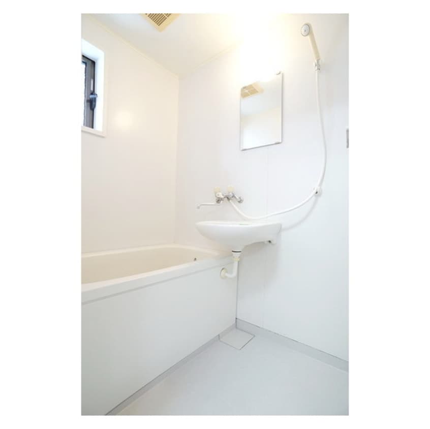 鏡・洗面ボウル付きバスルーム コーポフルサワ