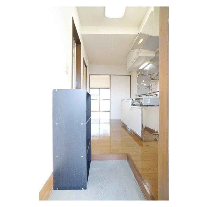 玄関からの眺めです コーポフルサワ