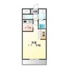 シェルル-Y’ｓ 1Kの間取り